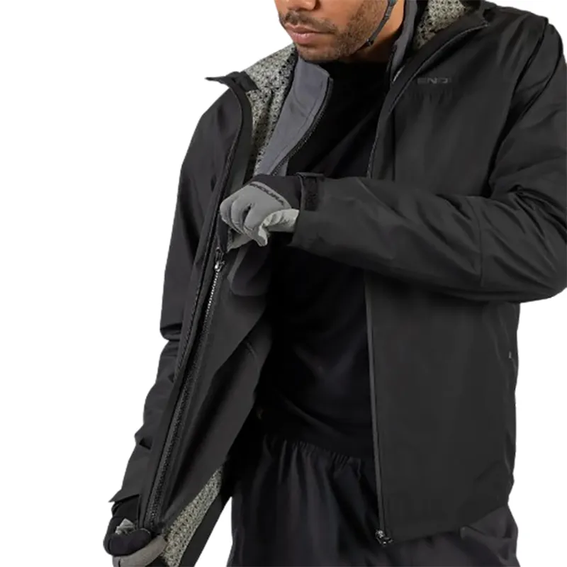 Endura Hummvee 3-In-1 Waterproof Jacket Black-5